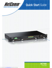 NetComm NCT480 Quick Start Manual