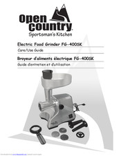 Open Country FG-400SK Care/Use Manual