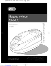 Vax V-102E Instruction Manual