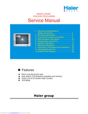 Haier RGBTV-25F99 Service Manual