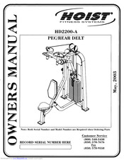Hoist Fitness HD2200-A Owner's Manual