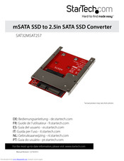 StarTech.com SAT32MSAT257 User Manual