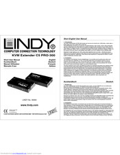 Lindy C5 PRO-300 Short User Manual