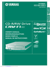 Yamaha CRW-F1DX Owner's Manual