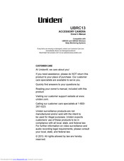 Uniden UBRC13 Owner's Manual