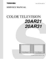 Toshiba 20AR21 Service Manual