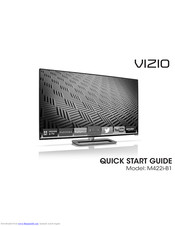 Vizio M422i-B1 Quick Start Manual