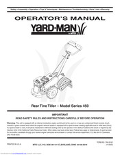 Yard-Man 450 Series Operator's Manual