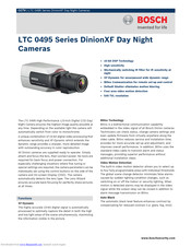Bosch Dinion XF LTC 0495/51 Specifications