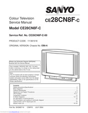 Sanyo CE28CN8F-C Service Manual