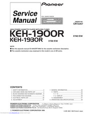 Pioneer KEH-1900RX1M Service Manual
