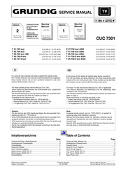 Grundig CUC 7301 Service Manual
