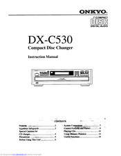 Onkyo DX-C530 Instruction Manual