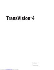 DWIN TransVision 4 User Manual