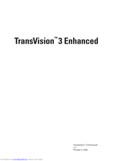 DWIN TransVision 3 Enhanced User Manual