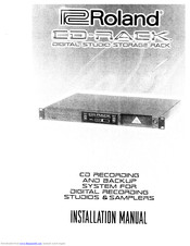 Roland CD-Rack Installation Manual