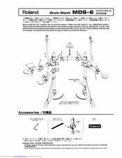 Roland MDS-6 Owner's Manual