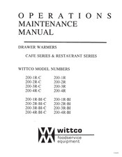 Wittco 200-4R-BI-C Operation & Maintenance Manual