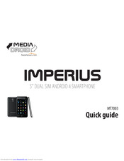 Imperius MT7003 Quick Manual