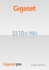 Gigaset S510h PRO User Manual