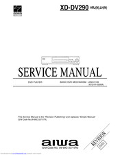 Aiwa XD-DV290LHN Service Manual