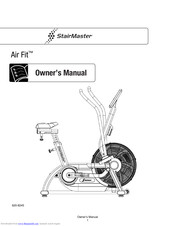 StairMaster Air Fit Owner's Manual