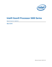 Intel Xeon 5600 Series Specification Update