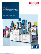 parts Ricoh Pro C5100S Pro C5110S Service manual diagrams and bulletins. 