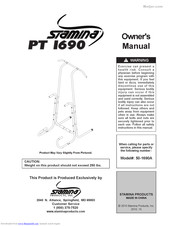 Stamina PT 1690 Owner's Manual