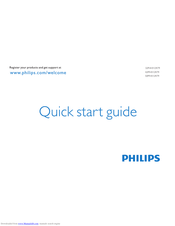 Philips 50PFH5179 Quick Start Manual