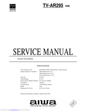 Aiwa TV-AR295 Service Manual