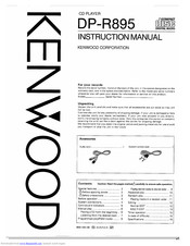 Kenwood DP-R895 Instruction Manual