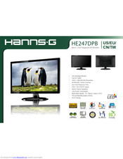 Hanns.g HE247DPB Brochure & Specs