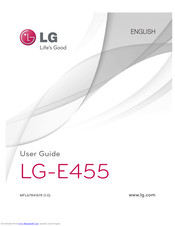 LG E455 User Manual