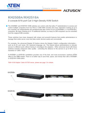Altusen ALTUSEN KH2508a Brochure & Specs