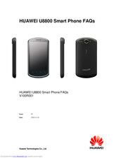 Huawei u8800 Faq