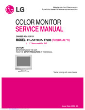 LG Flatron F720B Service Manual