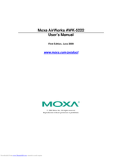 Moxa Technologies AirWorks AWK-5222 User Manual
