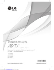 LG 32LY340H Owner's Manual