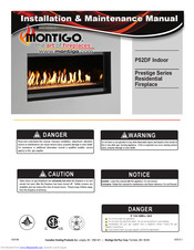 Montigo P52DF Installation And Maintenance Manual