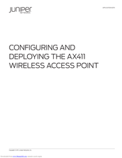 Juniper AX411 Configuration And Deployment Manual