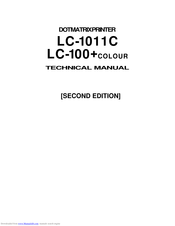 Star Micronics LC-100+Colour Technical Manual
