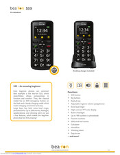 Bea-fon S33 Preliminary Data Sheet