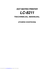 Star Micronics LC-8211+ Technical Manual