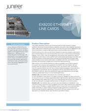 Juniper EX8200 Series Brochure & Specs
