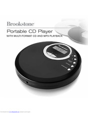 Brookstone Portable CD Player User Manual