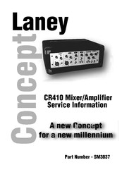 Laney Concept CR410 Service Information