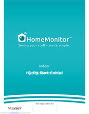 Y-cam HomeMonitor Quick Start Manual