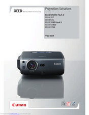 Canon XEED X700 Brochure & Specs