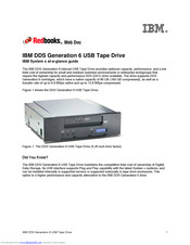 IBM DDS Generation 6 USB User Manual